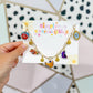 Snow White silver/gold necklace