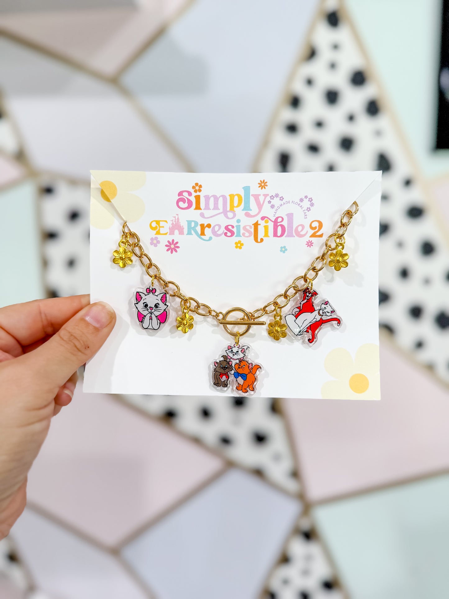 Marie kitty necklace