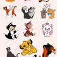 Custom Disney Cats mini